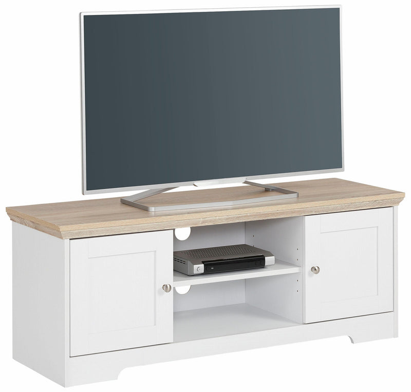 Comoda TV Nanna cu aspect de stejar, 118 cm latime - LunaHome.ro