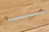 Comoda TV Woltra Ribe cu fronturi din lemn de stejar, 140 cm latime - LunaHome.ro