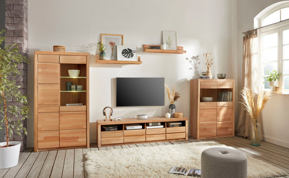 Comoda TV Woltra »Silkeborg« cu fronturi din fag, latime 180 cm - LunaHome.ro
