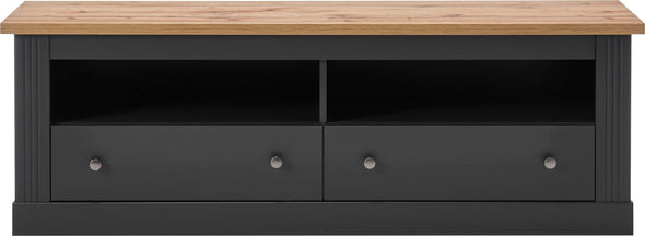 Comoda TV »WESTMINSTER« cu desgin elegant, gri inchis, lățime 153 cm - LunaHome.ro