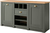 Comoda »Cambridge« cu design elegant verde inchis, 145 cm latime - LunaHome.ro