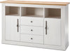 Comoda »WESTMINSTER« cu aspect de lemn alb, lățime 150 cm - LunaHome.ro