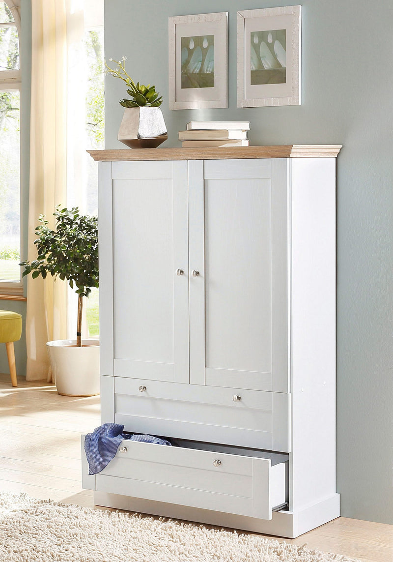 Comoda inalta »Binz« cu aspect de lemn, 84 cm latime - LunaHome.ro