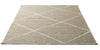 Covor Braderup din lână si vascoza, design scandi modern bej 160x230 cm - LunaHome.ro