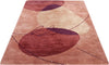 Covor Megan cu model geometric culoare mahon, 80x150 cm - LunaHome.ro