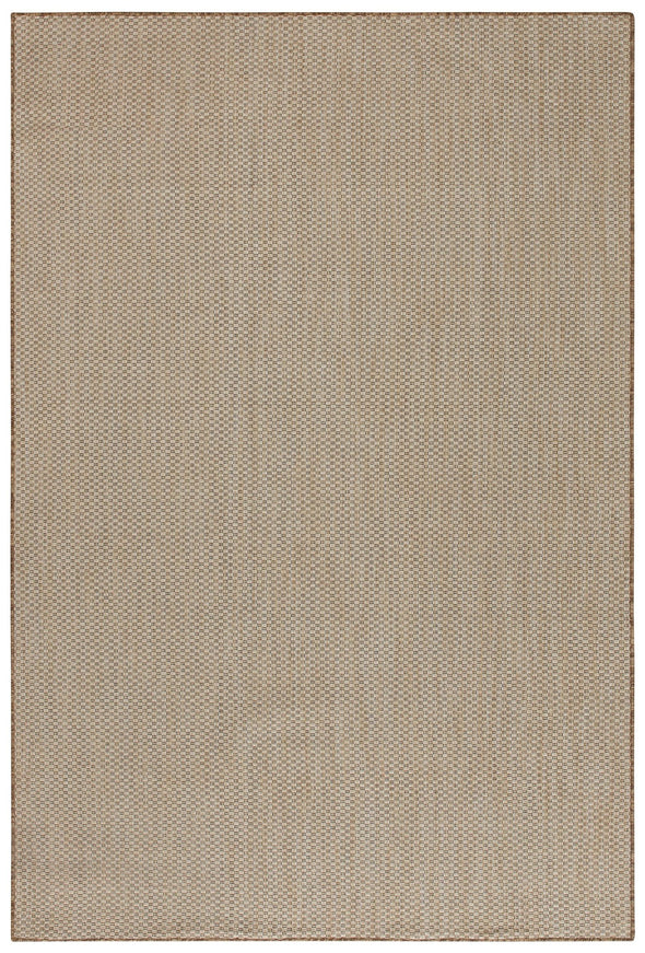 Covor Rhodos auriu potrivit pentru interior și exterior, aspect de sisal 280x390 cm - LunaHome.ro