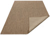 Covor Rhodos auriu potrivit pentru interior și exterior, aspect de sisal 280x390 cm - LunaHome.ro