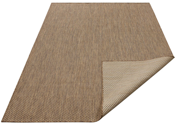 Covor Rhodos auriu potrivit pentru interior și exterior, aspect de sisal 280x390 cm - LunaHome.ro