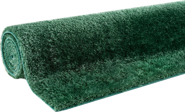Covor »Anastasia« verde, foarte moale si pufos, 200x300 cm - LunaHome.ro