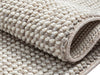Covor »Ava« cu aspect de sisal, model cu noduri, alb-gri, 200x290 cm - LunaHome.ro