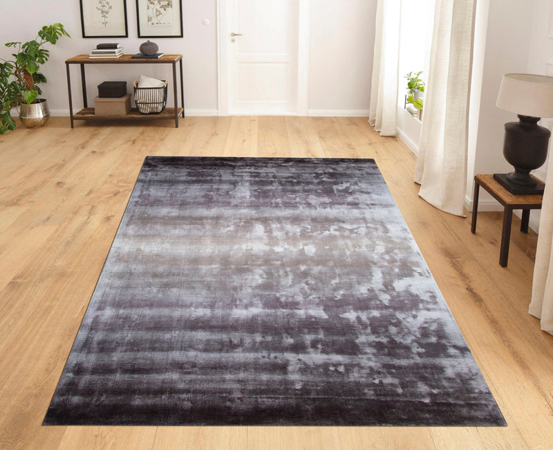 Covor »Katalin« din viscoza cu aspect matasos, argintiu, 160x230 cm - LunaHome.ro