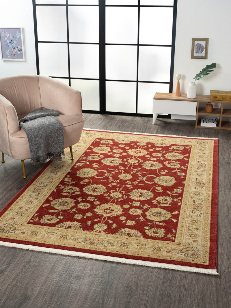 Covor »Maryam 3« cu aspect oriental si franjuri, 160x230 cm - LunaHome.ro