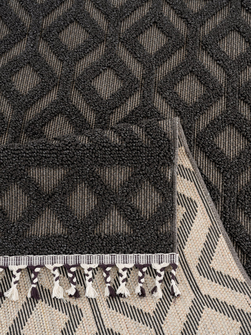Covor »Mitch« cu model 3D, stil boho, potrivit si la exterior 120x180 cm - LunaHome.ro