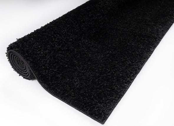 Covor »Shaggy Soft« cu fir lung pufos, culoare negru, 200x200 cm - LunaHome.ro