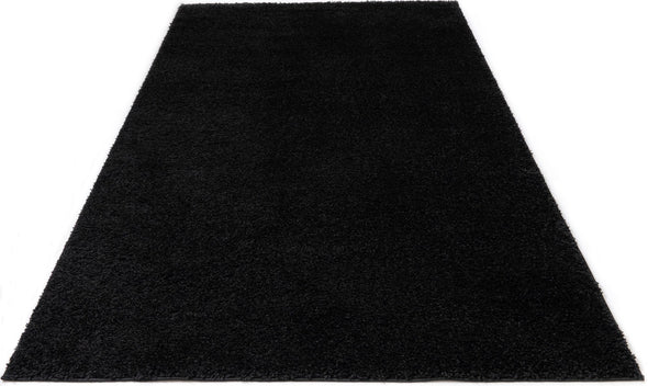 Covor »Shaggy Soft« cu fir lung pufos, culoare negru, 200x200 cm - LunaHome.ro
