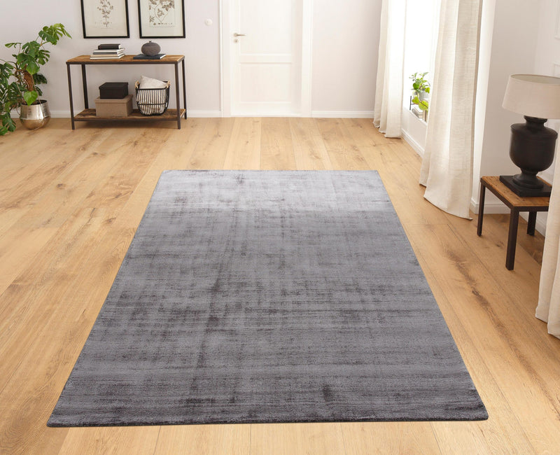 Covor »Shirley« din viscoza cu aspect matasos, antracit 160x230 cm - LunaHome.ro