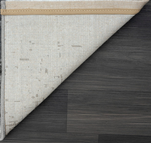 Covor »Waben«, cu model geometric, negru cu argintiu - LunaHome.ro