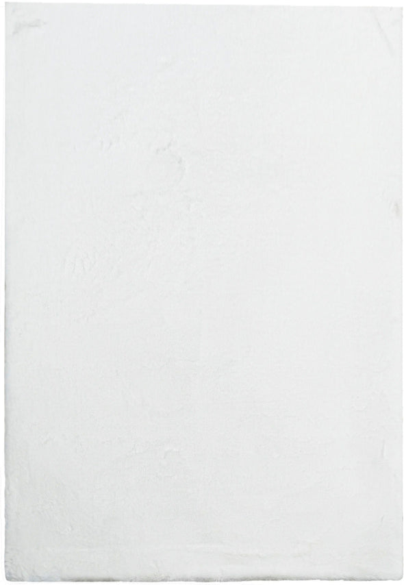 Covor de blană sintetica »Rabbit« cu textura de blana de iepure, alb 160x230 cm - LunaHome.ro