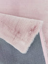 Covor »Rabbit« cu textura de blana de iepure, roz 200x300 cm - LunaHome.ro