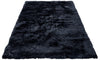 Covor din blana sintetica Lenja, foarte moale si pufos, negru 180x230 cm - LunaHome.ro