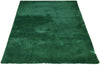 Covor pufos »Magong« verde inchis, potrivit pentru încălzire prin pardoseală 240x320 cm - LunaHome.ro