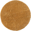 Covor rotund »My Shaggy« foarte pufos, galben, 120 cm diametru - LunaHome.ro