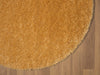 Covor rotund »My Shaggy« foarte pufos, galben, 120 cm diametru - LunaHome.ro