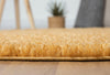 Covor rotund »My Shaggy« foarte pufos, galben, 120 cm diametru - LunaHome.ro