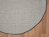 Covor rotund »My Shaggy« foarte pufos, gri, 100 cm diametru - LunaHome.ro