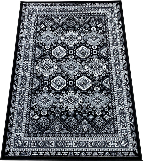 Covor traversa »Diantha« cu aspect oriental gri, 60x90 cm - LunaHome.ro