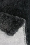 Covor traversa »Lagos« foarte moale si pufos, negru, 80x250 cm - LunaHome.ro