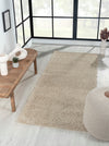 Covor traversa »My Shaggy« foarte pufos, bej, 80x200 cm - LunaHome.ro