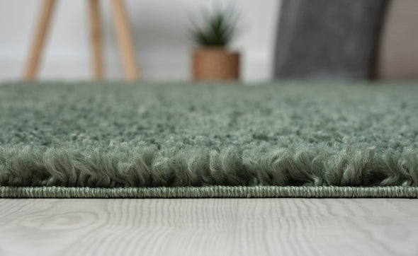 Covor traversa »My Shaggy« foarte pufos, verde, 80x200 cm - LunaHome.ro