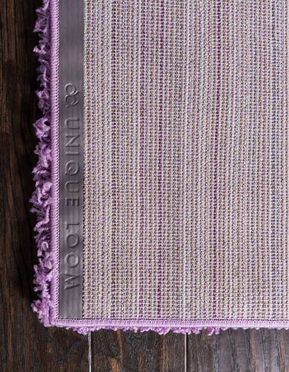 Covor traversa »Shaggy Shag« foarte moale si pufos mov, 76x305 cm - LunaHome.ro