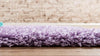 Covor traversa »Shaggy Shag« foarte moale si pufos mov, 76x305 cm - LunaHome.ro
