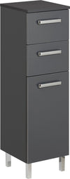 Dulap Quickset 311 din Pal antracit lucios 100,5 cm inaltime - LunaHome.ro
