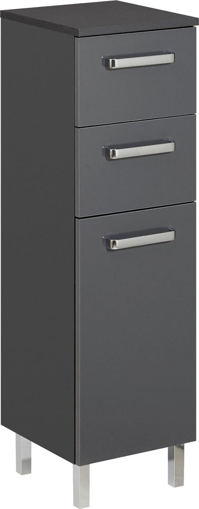Dulap Quickset 311 din Pal antracit lucios 100,5 cm inaltime - LunaHome.ro