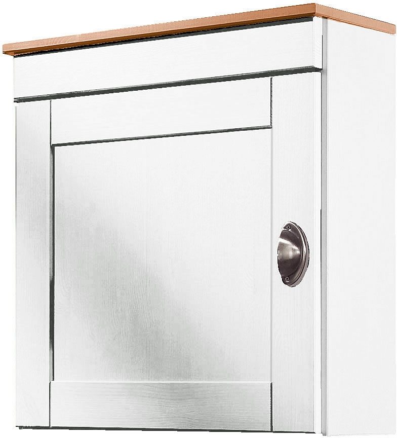 Dulap suspendat »Oslo« 50 cm latime, din pin masiv, 1 usa - LunaHome.ro