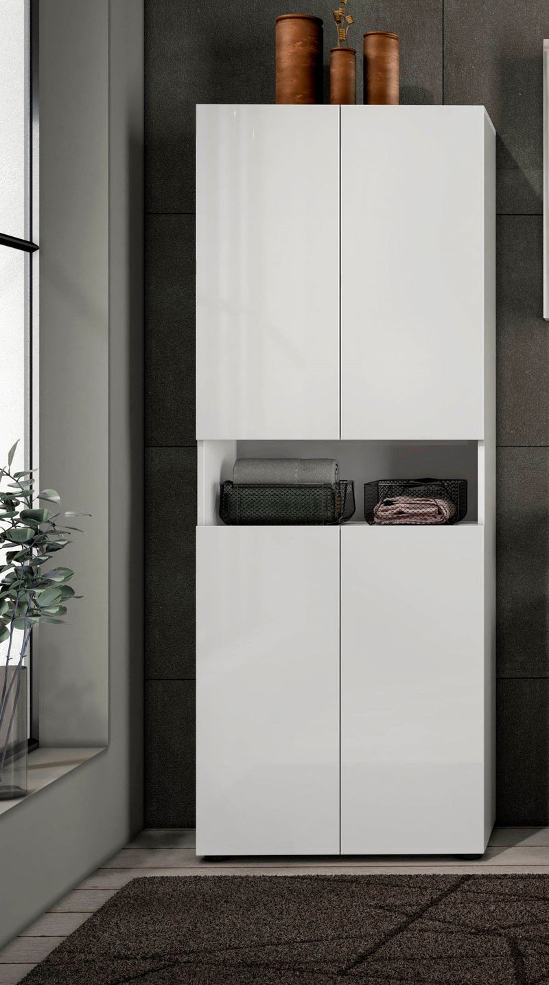 Dulap inalt Inosign Mister, cu 4 usi, 180 cm inaltime - LunaHome.ro