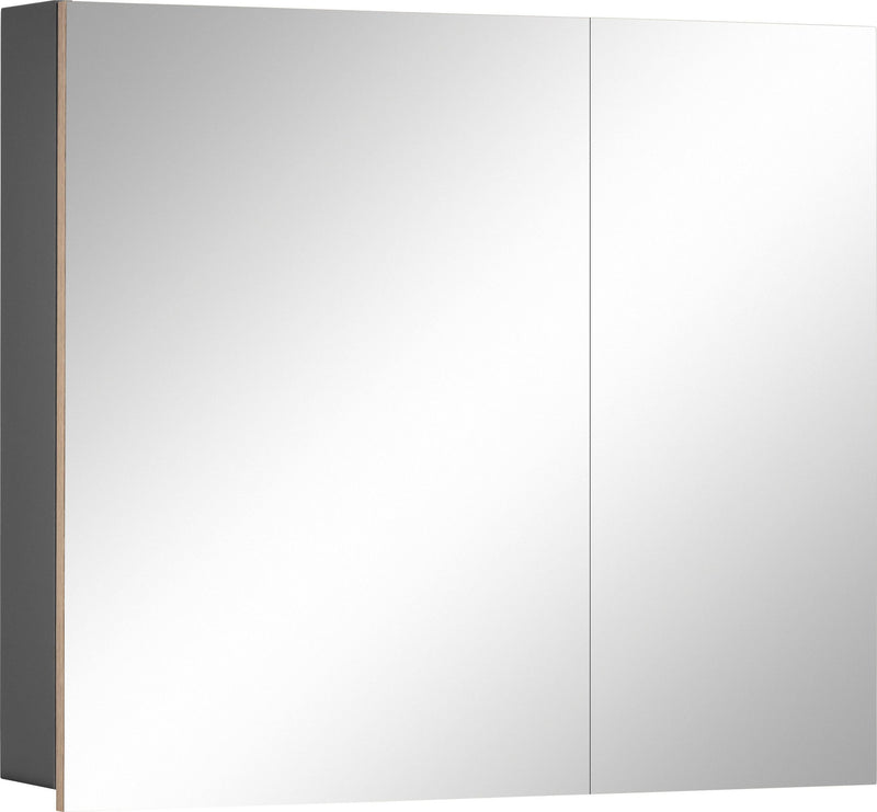 Dulap pentru baie cu oglinda Wisla, 80 cm - LunaHome.ro