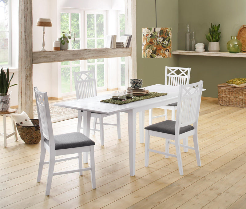 Extensie de masa cu clips »Fullerton« cu aspect de lemn alb, 80x40 cm - LunaHome.ro