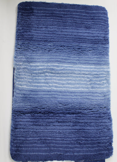 Covor baie, albastru, 60x100 cm