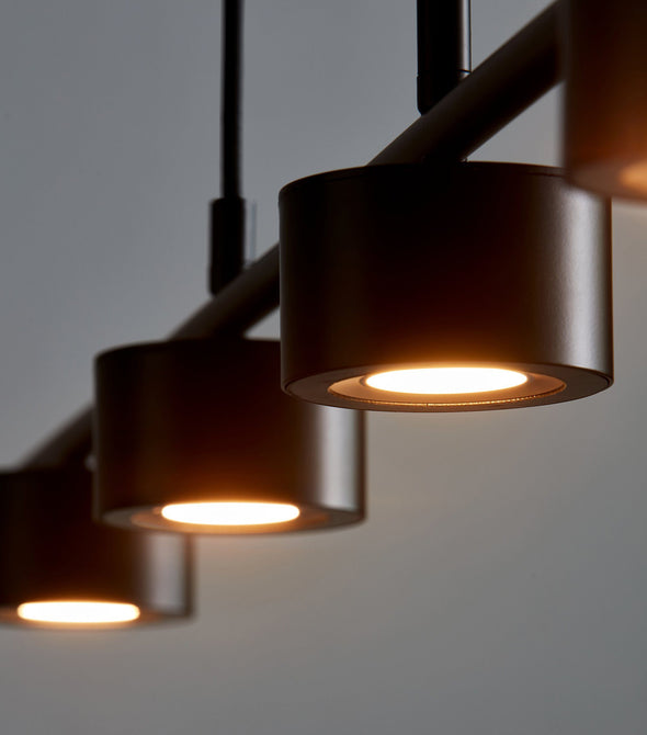 Lustră suspendată Nordlux CLYDE LED, cu dimmer pentru iluminare ambientală - LunaHome.ro