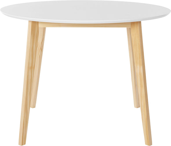 Masa de sufragerie »Cody«, cu picioare din lemn masiv, blat din MDF, 105 cm - LunaHome.ro