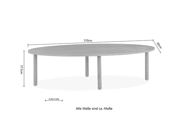 Măsuță de cafea Annelise din MDF negru, design minimalist, lățime140cm - LunaHome.ro