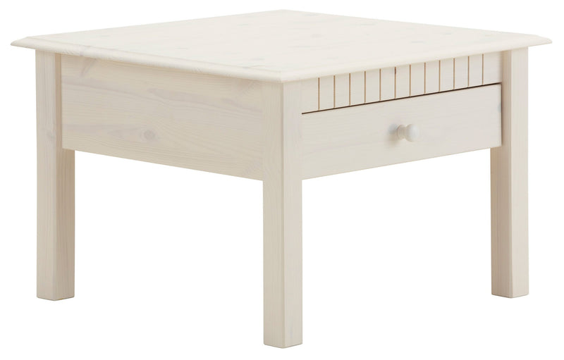 Masuta de cafea Home Affaire din lemn de pin alb, 60 cm - LunaHome.ro