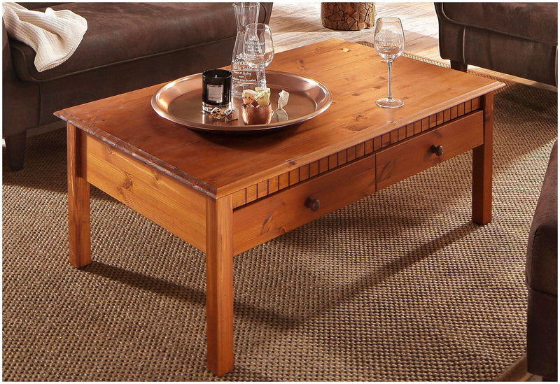 Masuta de cafea »Lisa«, din lemn masiv, latime 110 cm - LunaHome.ro