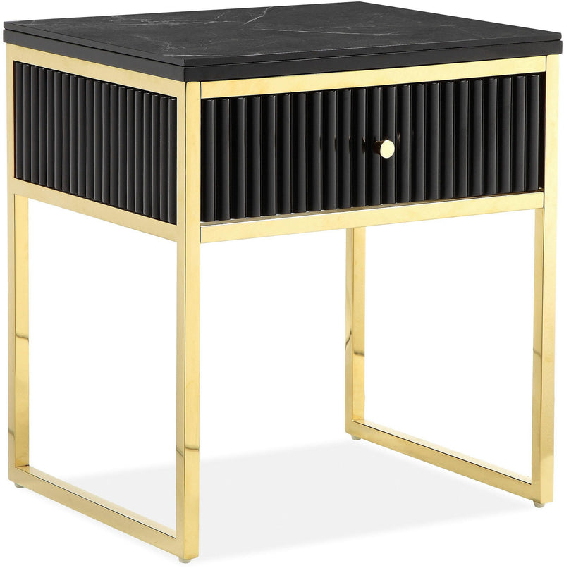 Noptiera cu un sertar Home&Living Passau - LunaHome.ro