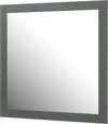 Oglinda »ASCOT« cu cadru verde inchis, 82x82 cm - LunaHome.ro