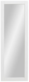 Oglinda »Rondo«, cu cadru din Mdf alb, 150x50 cm - LunaHome.ro
